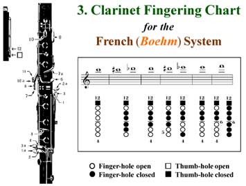 Clarinet Note Chart For Beginners